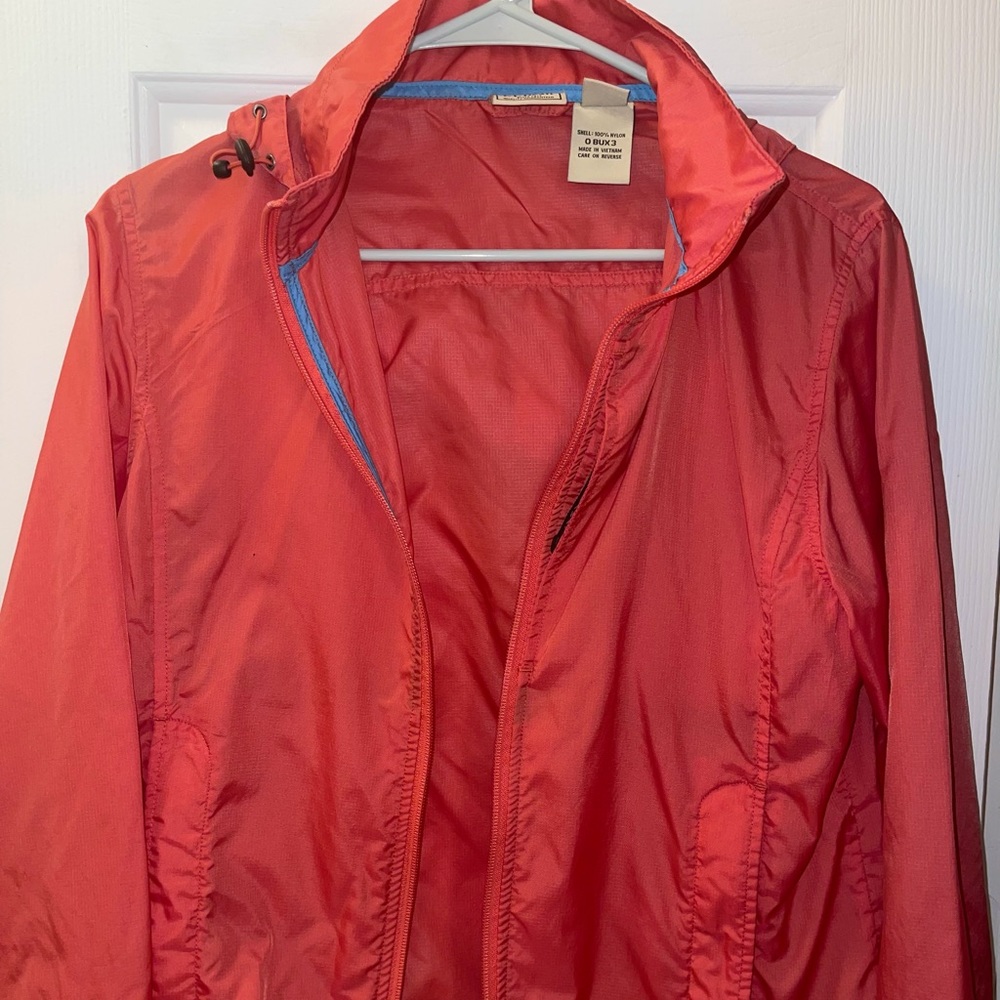 LL Bean Full Zip WindbreakerJacket w Hood